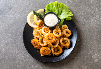 Calamari and Chips